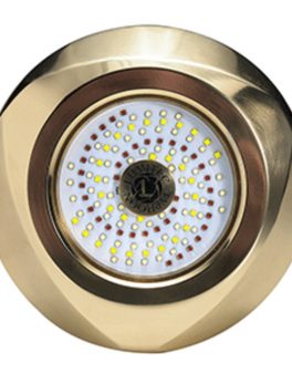 Lumitec Typhoon Underwater Bronze Thru-Hull LED Light - White/Blue