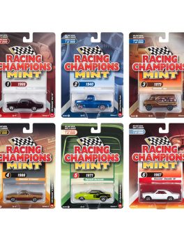 2018 Mint Release 3, Set A of 6 Cars Limited Edition to 2,000 pieces Worldwide 1/64 Diecast Models by Racing Champions RC009A