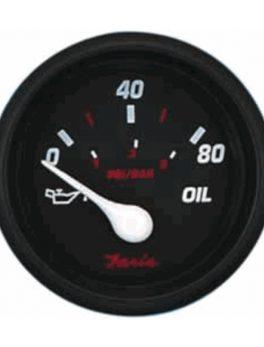 Faria Professional Red 2" Oil Pressure Gauge