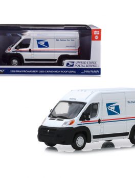 2018 RAM ProMaster 2500 Cargo High Roof United States Postal Service (USPS) White 1/43 Diecast Model Car by Greenlight 86154