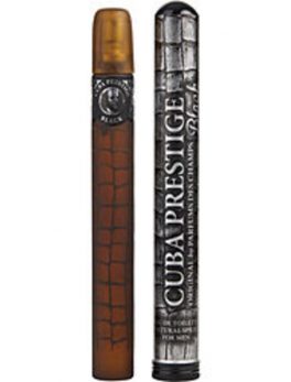 Cuba Prestige Black Edt Spray 1.17 Oz For Men