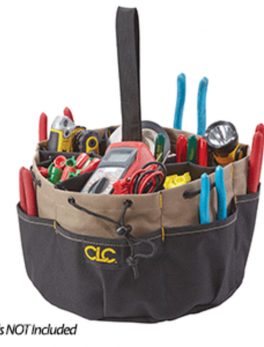 CLC 18 Pocket Draw String Bucket Bag