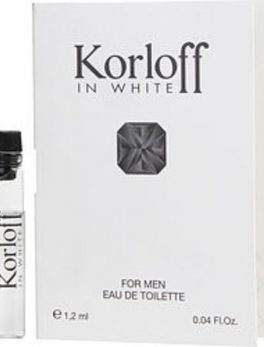 Korloff In White Edt Vial For Men