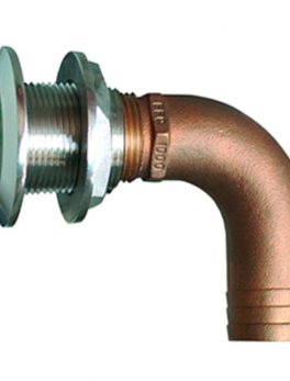 GROCO 1-1/2" 90 Degree Hose Thru-Hull Fitting