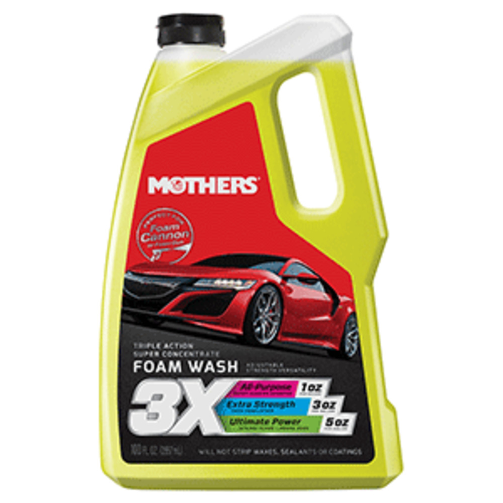 Mothers Triple Action Foam Wash - 100oz. *Case of 6*