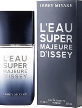 L'eau Super Majeure D'issey Edt Intense Spray 3.3 Oz For Men