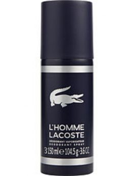 Lacoste L'homme Deodorant Spray 3.6 Oz For Men