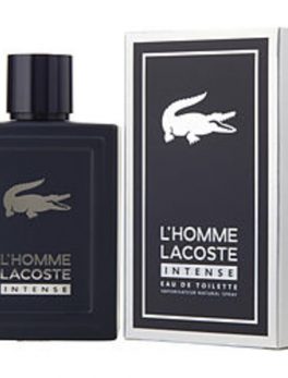 Lacoste L'homme Intense Edt Spray 3.3 Oz For Men