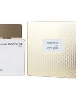 Euphoria Pure Gold Eau De Parfum Spray 3.4 Oz For Men