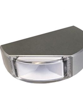 Lumitec Surface Mount Navigation Light - Classic Aluminum - Starboard Green