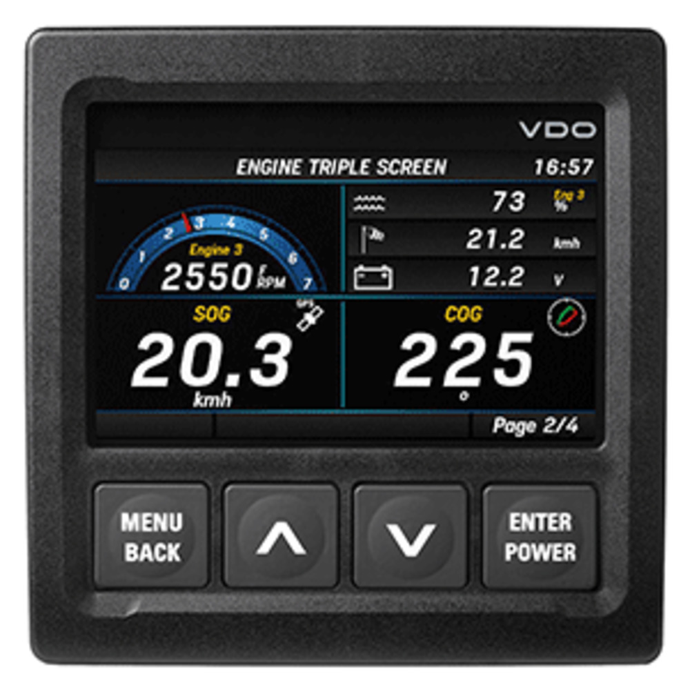 VDO Marine OceanLink 4.3" NMEA 2000 Certified TFT Gateway - Black