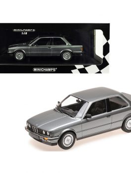 1982 BMW 323i Metallic Gray Limited Edition to 400 pieces Worldwide 1/18 Diecast Model Car by Minichamps 155026006