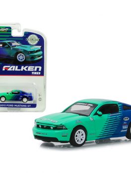 2013 Ford Mustang GT Falken Tires Hobby Exclusive 1/64 Diecast Model Car by Greenlight 29972
