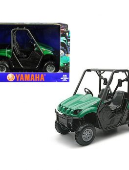 2008 Yamaha Rhino 700 F1 4x4 Off Road ATV Green 1/12 Diecast Model by New Ray 43253