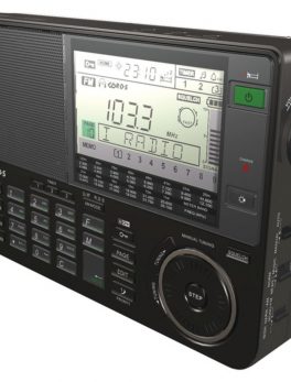 Sangean ATS-909X-BK Professional Multiband AM/FM/SW Receiver (Black)