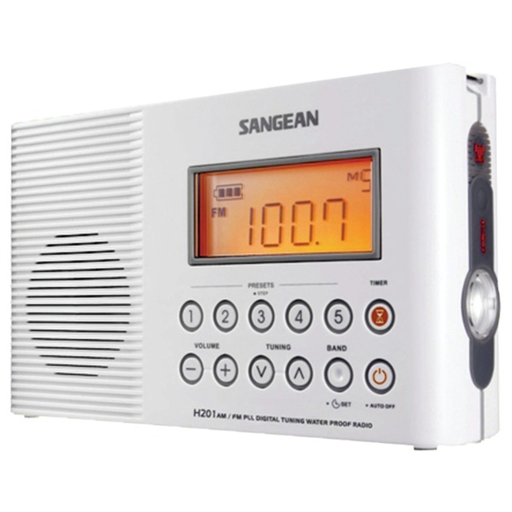 Sangean H201 Portable Water-Resistant Radio