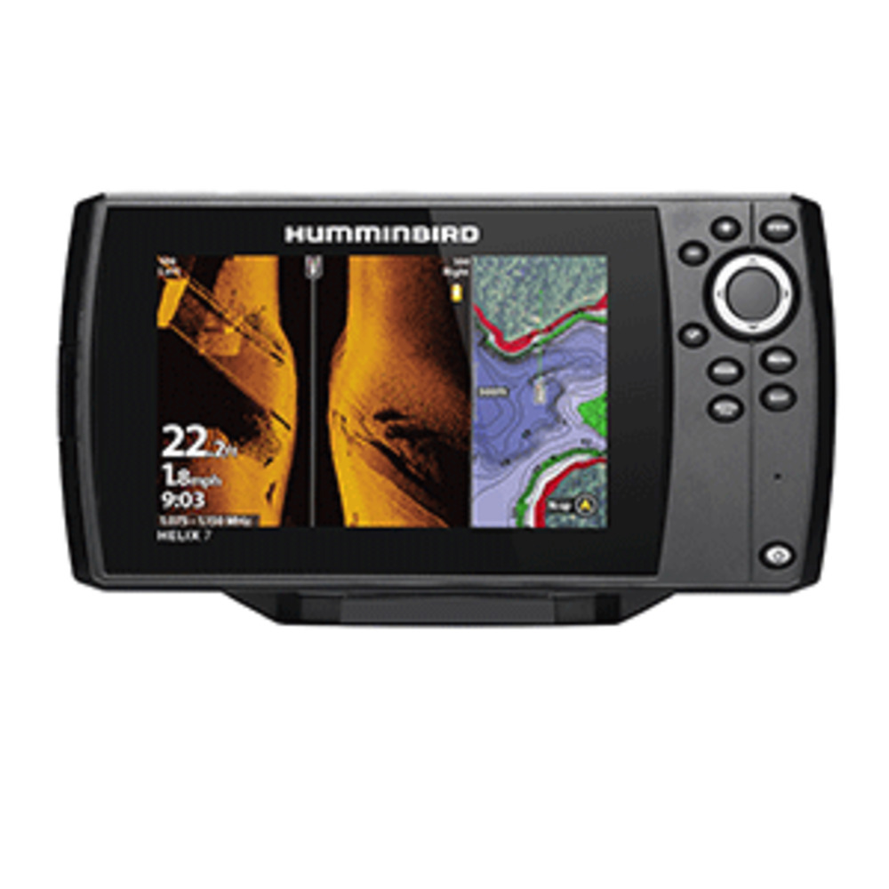 Humminbird HELIX 7 CHIRP MEGA SI Fishfinder/GPS Combo G3 w/Transom Mount Transducer