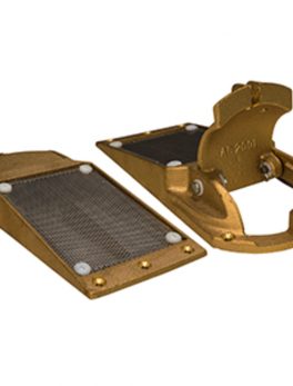 GROCO Perforated Hull Strainer w/Access Door 1-1/4" Max Thru-Hull