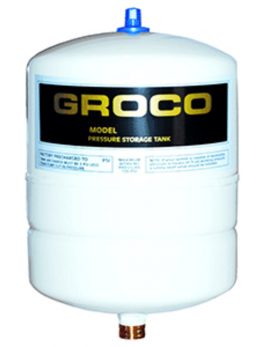 GROCO Pressure Storage Tank - 0.5 Gallon Drawdown