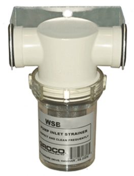 GROCO 1" Fresh Water Strainer w/#304 SS Basket