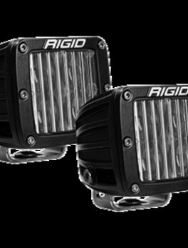 RIGID Industries D-Series SAE Fog Light Black - Pair
