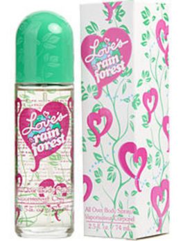 Loves Rainforest Body Spray 2.5 Oz For Women