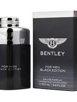 Bentley For Men Eau De Parfum Spray 3.4 Oz (black Edition) For Men