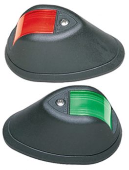 Perko Vertical Mount Side Lights - 12V - Black