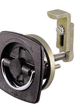 Perko Flush Latch - Non-Locking - 2.5" x 2.5" w/Offset Adjustable Cam Bar