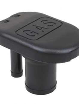 Perko Combination Vented Gas Fill/Tank f/1-1/2" Hose - Straight Neck