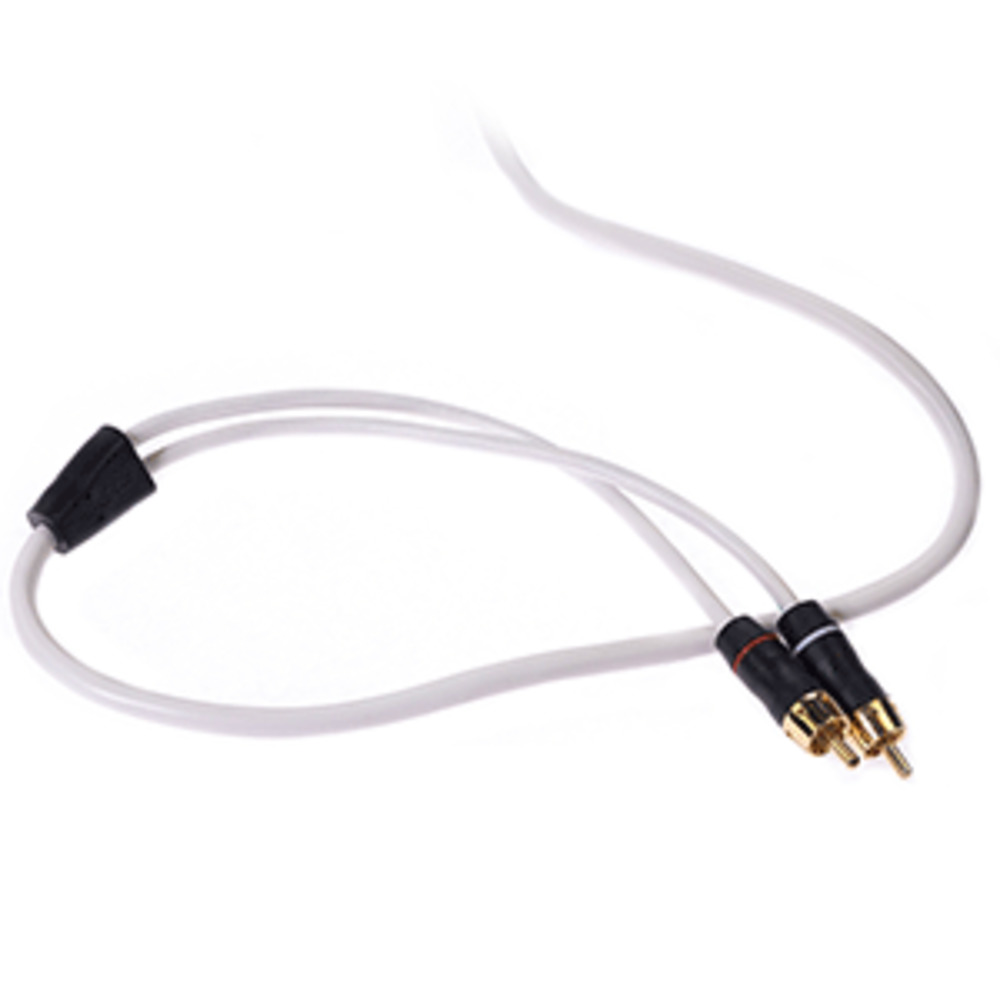 FUSION MS-RCA3 3 and #39; Premium 2-Way Shielded RCA Cable