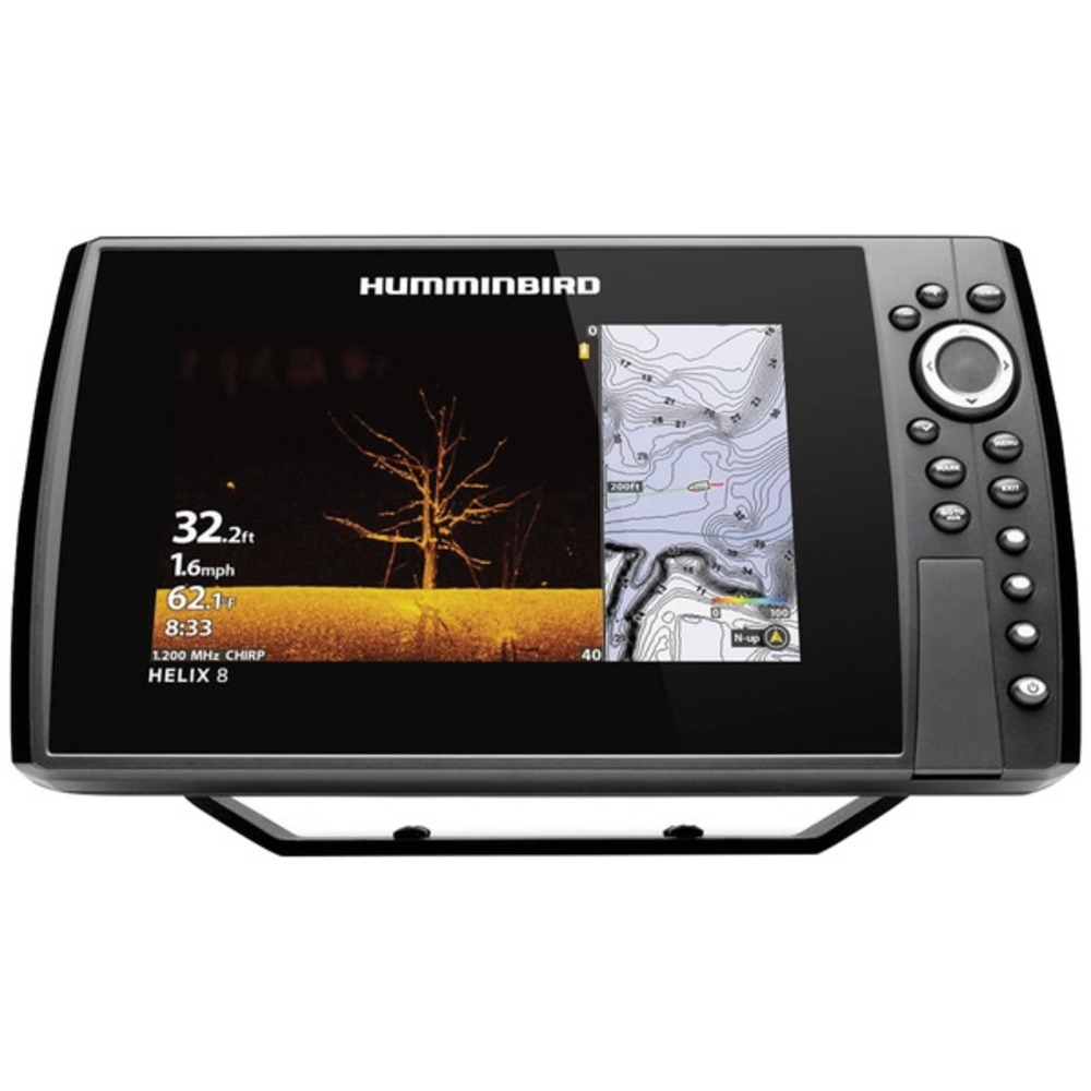 Humminbird 410820-1 HELIX 8 CHIRP MEGA DI GPS G3N Fishfinder with Bluetooth and Ethernet