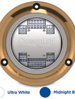 OceanLED Sport S3124s Underwater LED Light - Ultra White/Midnight Blue