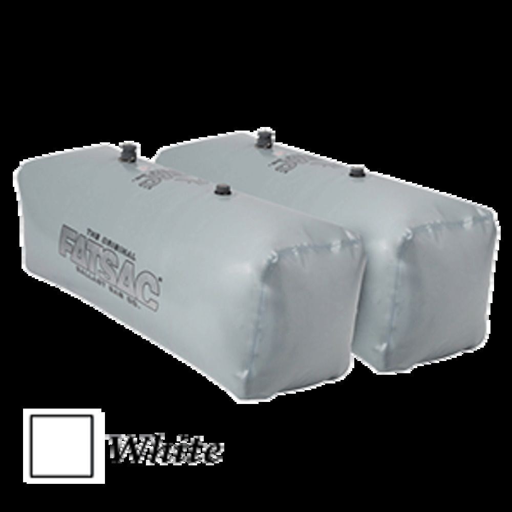 FATSAC V-drive Fat Sacs - Pair - 400lbs Each - White