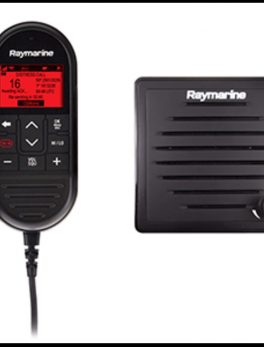 Raymarine Ray90 Wired Second Station Kit w/Passive Speaker, RayMic Wired Handset and amp; RayMic Extension Cable - 10M