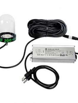 Hydro Glow LED Underwater Dock Light - 200W - 50 and #39; Cord - Blue