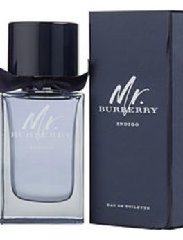 Mr Burberry Indigo Edt Spray 3.3 Oz For Men