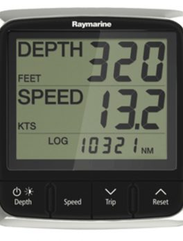 Raymarine i50 Tridata Display System w/Nylon Thru-Hull Transducer