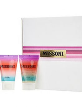 Missoni Eau De Parfum .17 Oz and Body Lotion .8 Oz and Shower Gel .8 Oz For Women