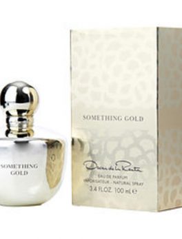 Oscar De La Renta Something Gold Eau De Parfum Spray 3.4 Oz For Women