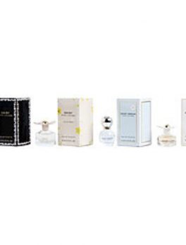 Marc Jacobs Variety 4 Piece Variety With Daisy, Daisy Dream, Daisy Love and Daisy Eau So Fresh And All Are Edt .13 Oz Minis For Women