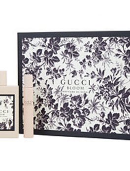 Gucci Bloom Nettare Di Fiori Eau De Parfum Intense Spray 3.3 Oz and Eau De Parfum Intense Rollerball .25 Oz Mini For Women