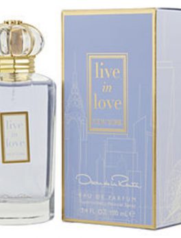 Oscar De La Renta Live In Love New York Eau De Parfum Spray 3.4 Oz For Women