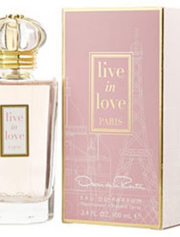 Oscar De La Renta Live In Love Paris Eau De Parfum Spray 3.4 Oz For Women