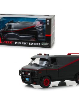 1983 GMC Vandura Black The A-Team (1983-1987) TV Series 1/18 Diecast Model Car by Greenlight 13521