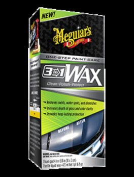 Meguiar and #39;s 3-In-1 Wax - 16oz.