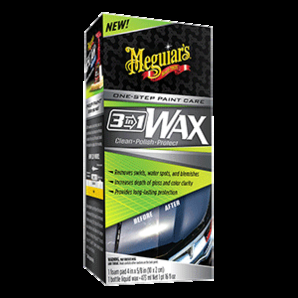 Meguiar and #39;s 3-In-1 Wax - 16oz.