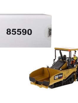 CAT Caterpillar AP655F Tracked Asphalt Paver with Operator High Line Series 1/50 Diecast Model by Diecast Masters 85590
