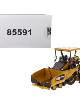 CAT Caterpillar AP600F Wheeled Asphalt Paver with Operator High Line Series 1/50 Diecast Model by Diecast Masters 85591