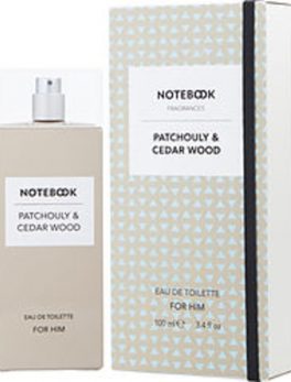 Notebook Patchouly and Cedar Wood Edt Spray 3.4 Oz For Men